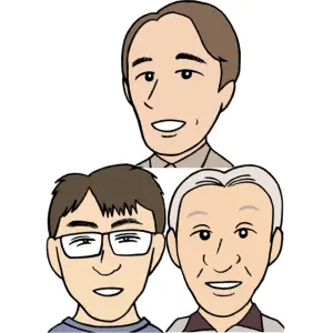 ペンちゃん、jotaさん、丹羽大納言さんのプロフィール画像